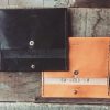 modern minimalist leather wallet