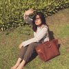 vernazza soft leather tote
